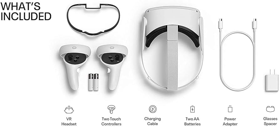 52▢ Quest2 128GB IY0408-8 Amazon.com: Oculus Quest 2 Advanced All-in-One Virtual